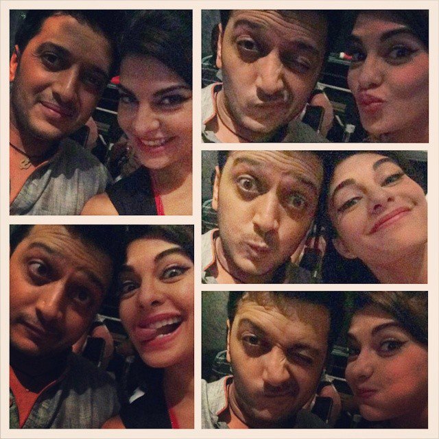 Jacqueline and Riteish