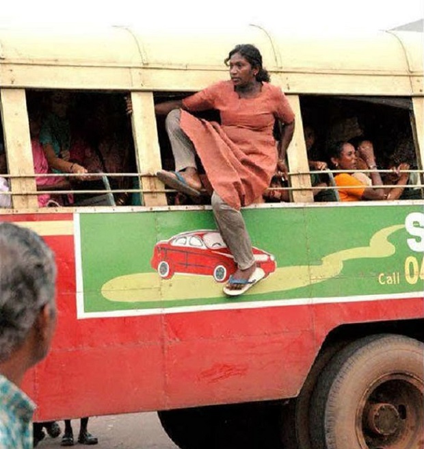 21 Hilarious Photos Which Prove That Nothing Is Impossible For An Indian  Woman