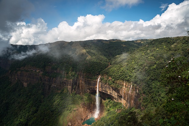 Nohkalikai Falls - Cheerapunjee, Meghalaya