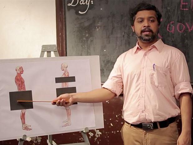 Satirical sex education class in_India