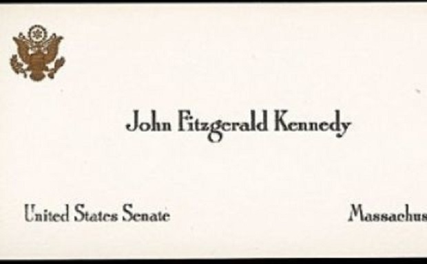 john-f-kennedy-business-cards