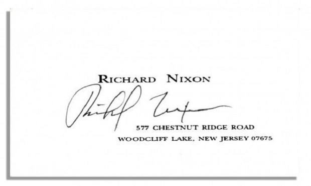 richard-nixon-business-cards