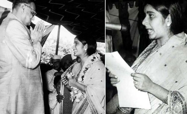 sushma-swaraj-sworn-as-youngest-ever-cabinet-minister-in-1977