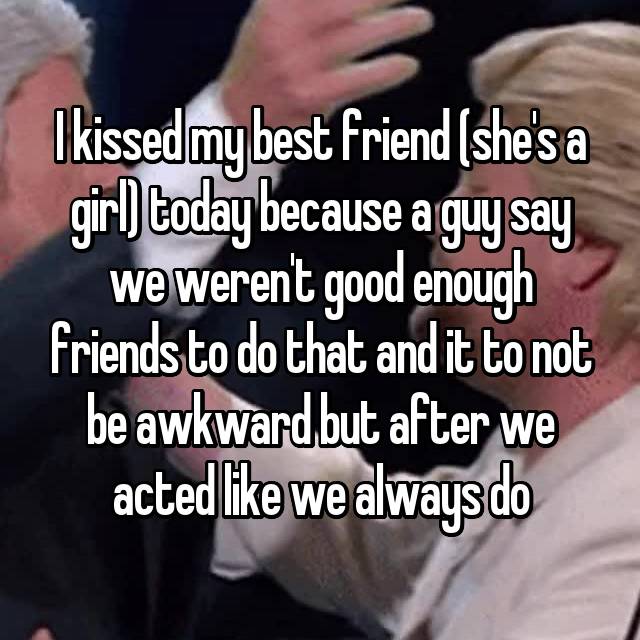 20 People Reveal What Happened Next AFTER They Kissed Their Best Friend