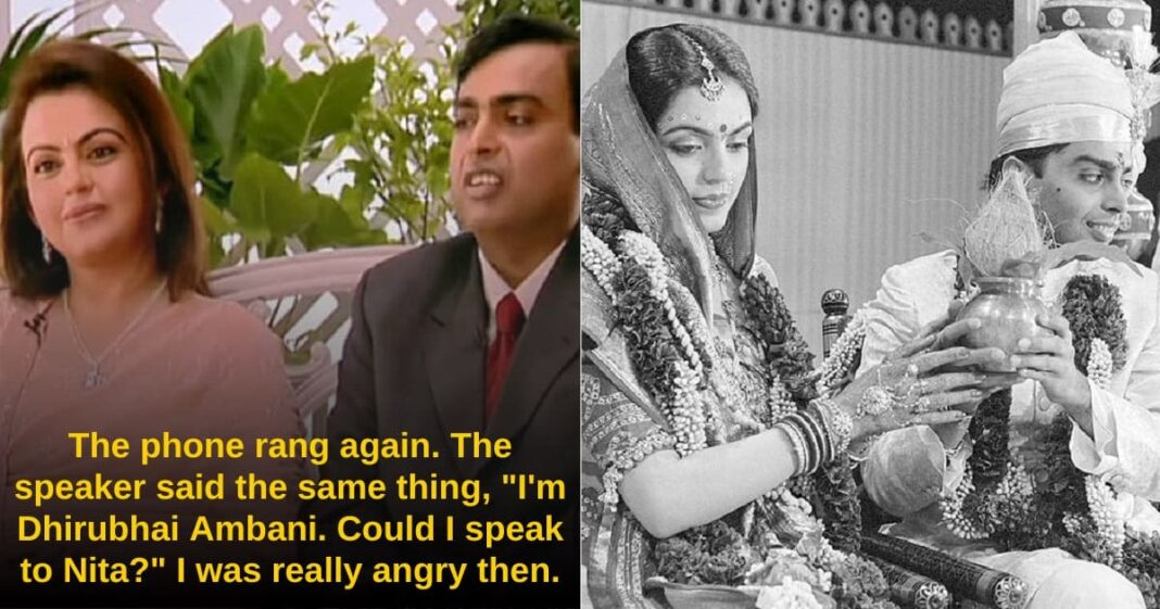 Nita Ambani S Hilarious Reaction When She Thought Dhirubhai Ambani S