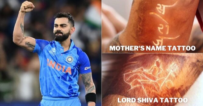 Iconic Virat Kohli Tattoos With Their Deep Meanings Explained