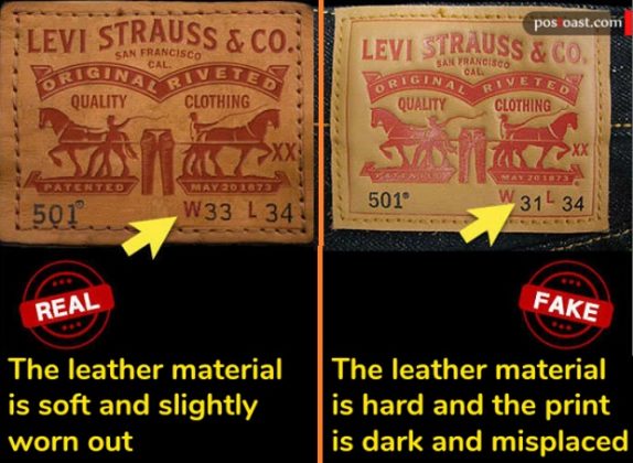 How To Spot An Original Levi S Jeans From Fake Ones