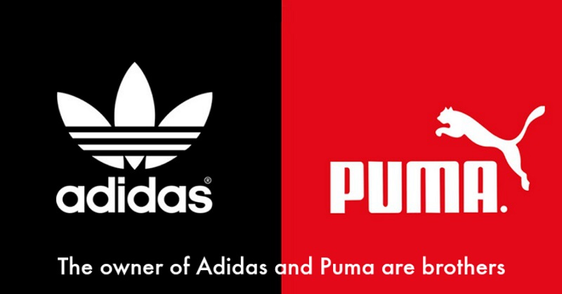 origin of adidas and puma