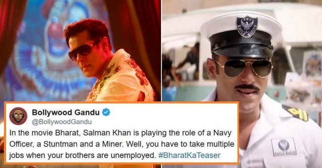 Twitterati Reacted Hilariously After Watching Salman Khan’s Bharat Teaser