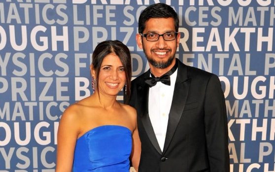 Love Story Of Google CEO Sundar Pichai And His Wife Anjali Pichai