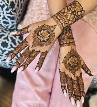 31 Simple Mehndi Design You Can Try Easily At Home