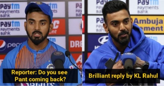 KL Rahul Responds About Rishabh Pant’s Comeback In Team India