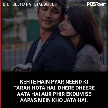 17 Dialogues From ‘Dil Bechara’ That Will Remain In Our Memories Forever