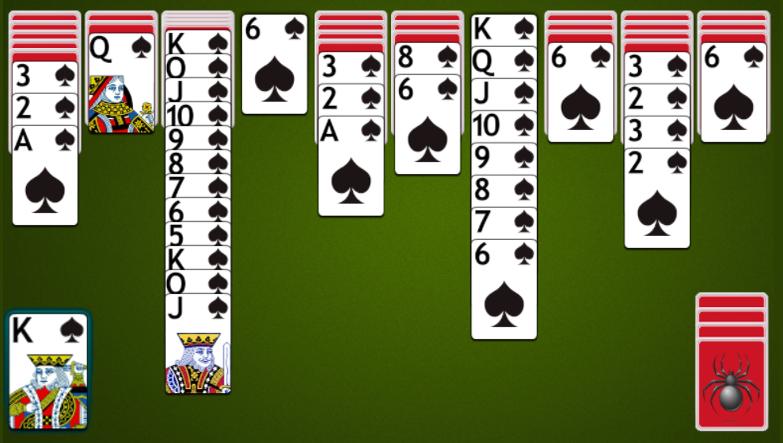 play spider solitaire aarp