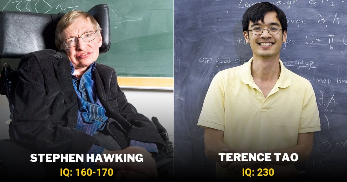 10 people with the highest IQs in the world 