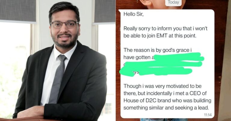 Easemytrip Co-founder’s Chat With Candidate Over Last Moment’s Refusal 