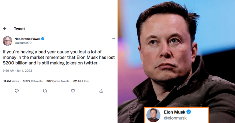 Elon Musk Responds To Twitter User Who Mocked Him For Losing $200 Billion