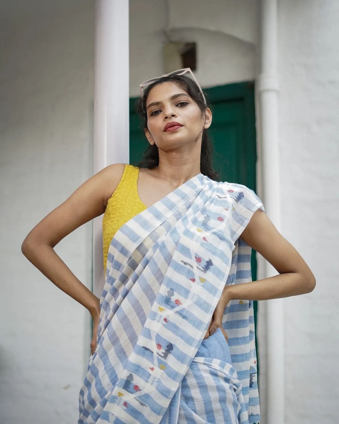 How To Pose In A Saree + 25 EASY Saree Poses | Shilpa Ahuja