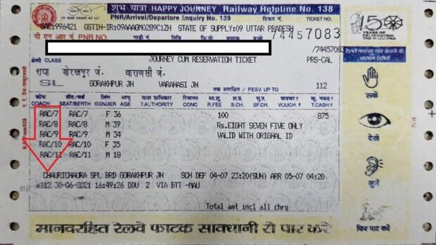 What Does RAC In Train Means? Understanding RAC Full Form