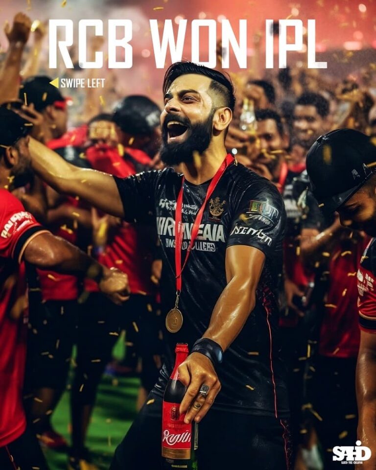 AI Imagines RCB Winning The IPL Trophy, The Celebration Photos Go Viral