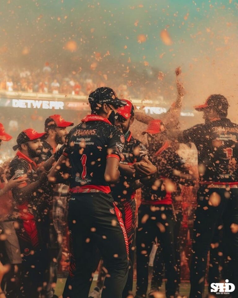 Ai Imagines Rcb Winning The Ipl Trophy The Celebration Photos Go Viral