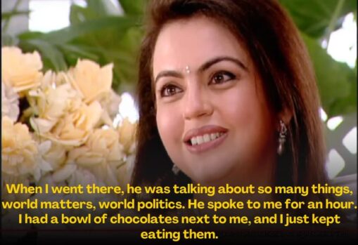 Nita Ambani’s Hilarious Reaction When She Thought Dhirubhai Ambani’s ...