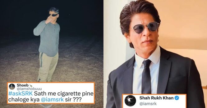 Shah Rukh Khan Gives Perfect Reply To Fan Who Asks ‘Cigarette Pine ...