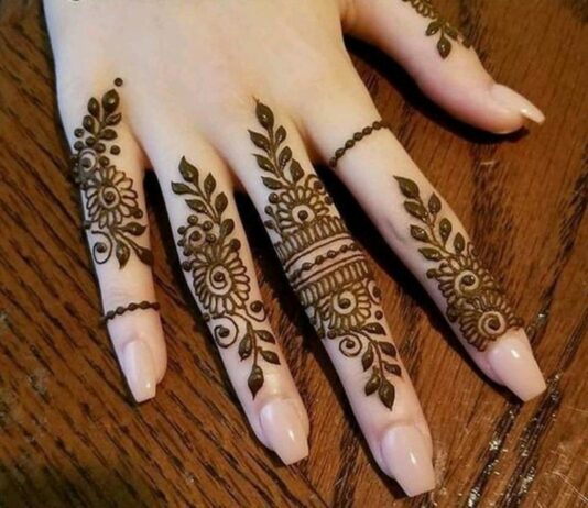 31 Finger Mehndi Design That Will Add Charm To Your Look