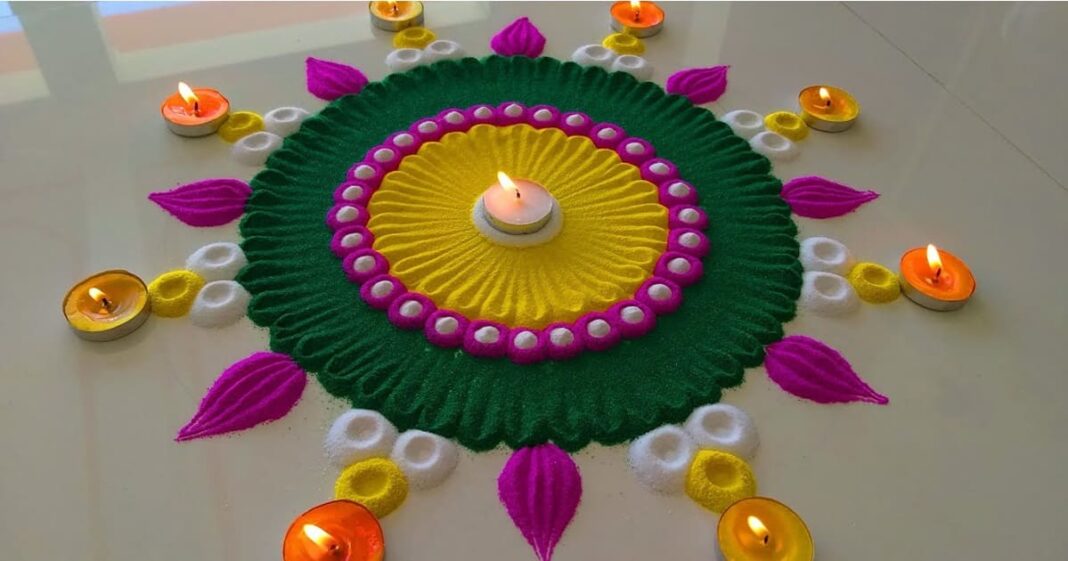 31 Easy Rangoli Designs For Diwali That Are Trending Now