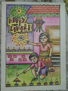 21 Beautiful Diwali Drawing Ideas For Kids That You'll Love