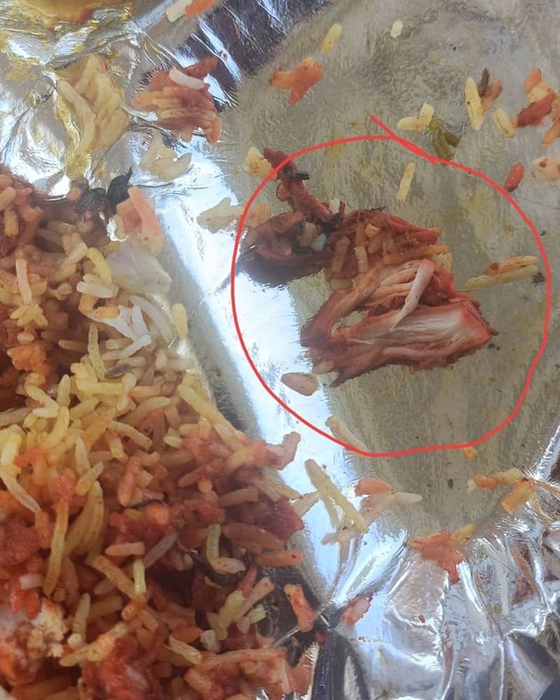 Zomato Responds After Man Finds Chicken In Paneer Biryani He Ordered