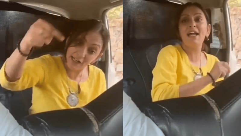 Lady Passenger Hurls Abuses At Uber Driver