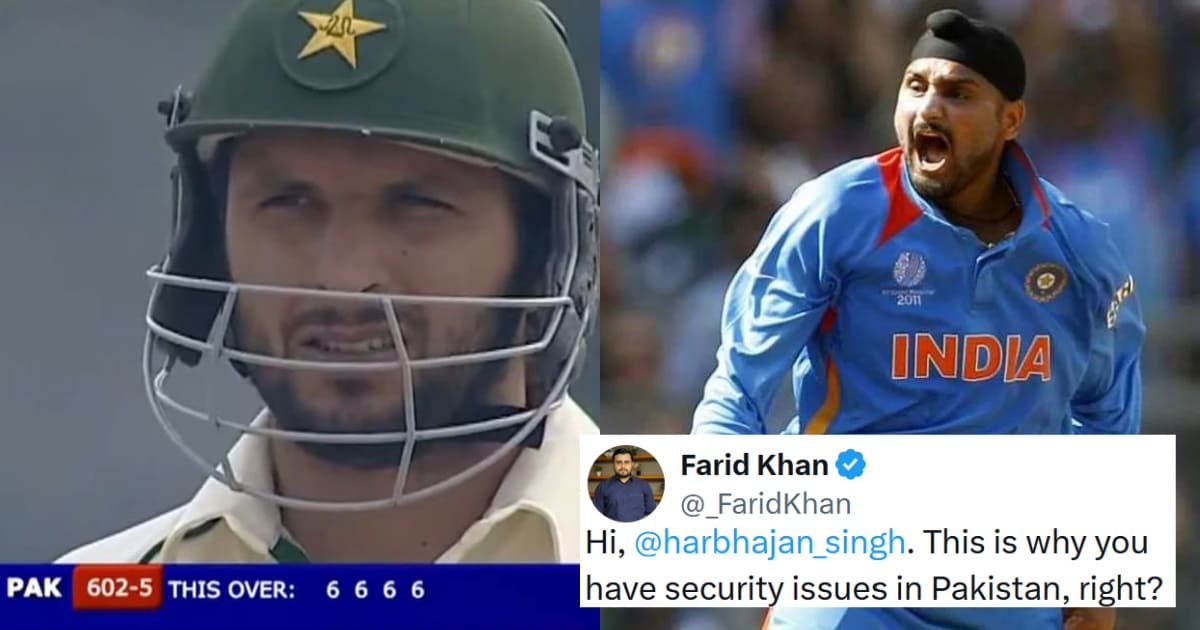 Harbhajan Singh Gives A Befitting Reply To Pakistani Content Creator ...